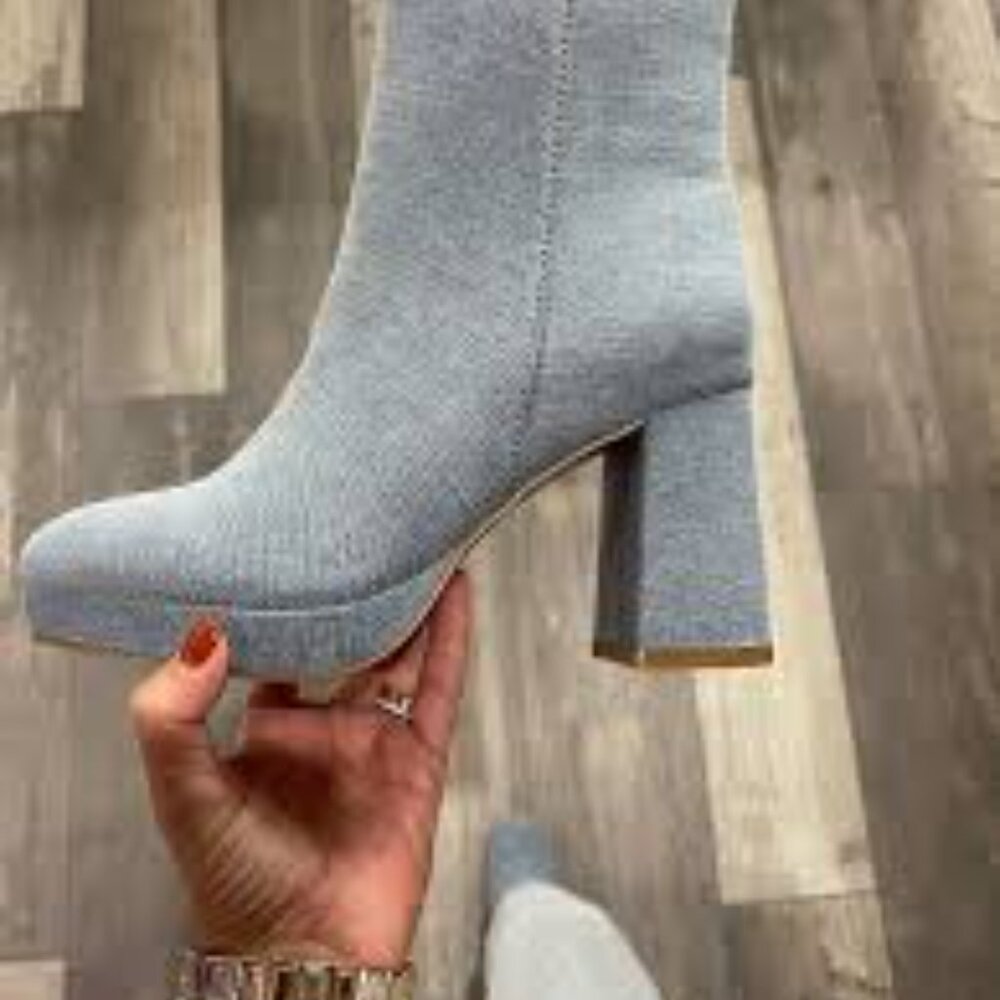 NEW in box Corkys Slug Bug denim boot - Picture 2 of 2